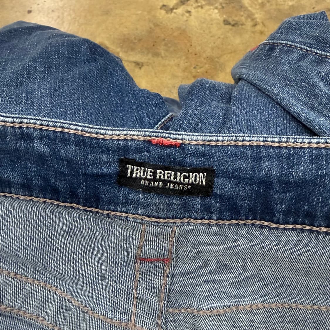 [정품/30] 트루릴리전 중청 데님 청바지 b14 상품이미지4