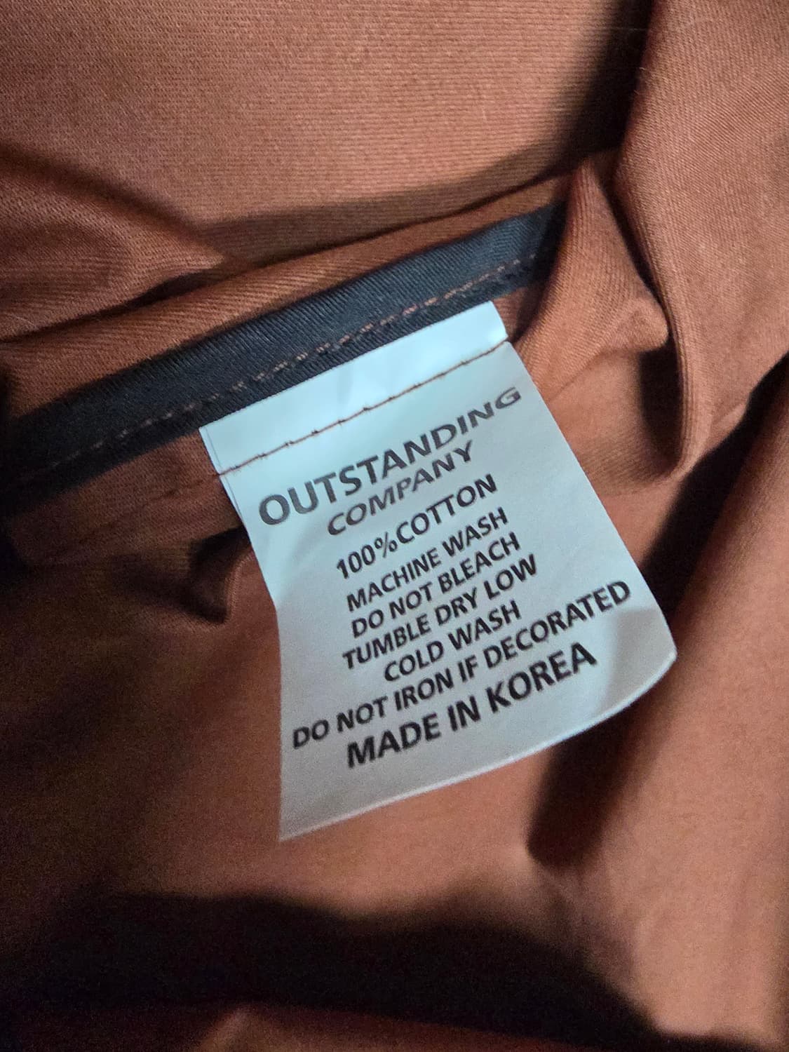 아웃스탠딩 지퍼포인트 코트 상품이미지8