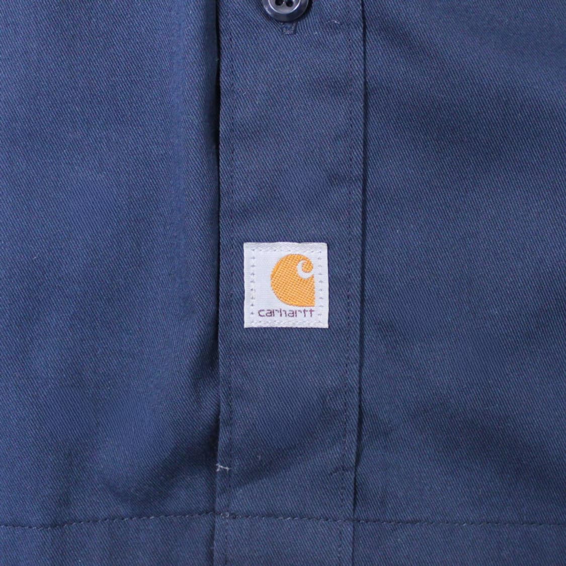 Carhartt 칼하트 네이비 워크 반팔 셔츠 P397 상품이미지2