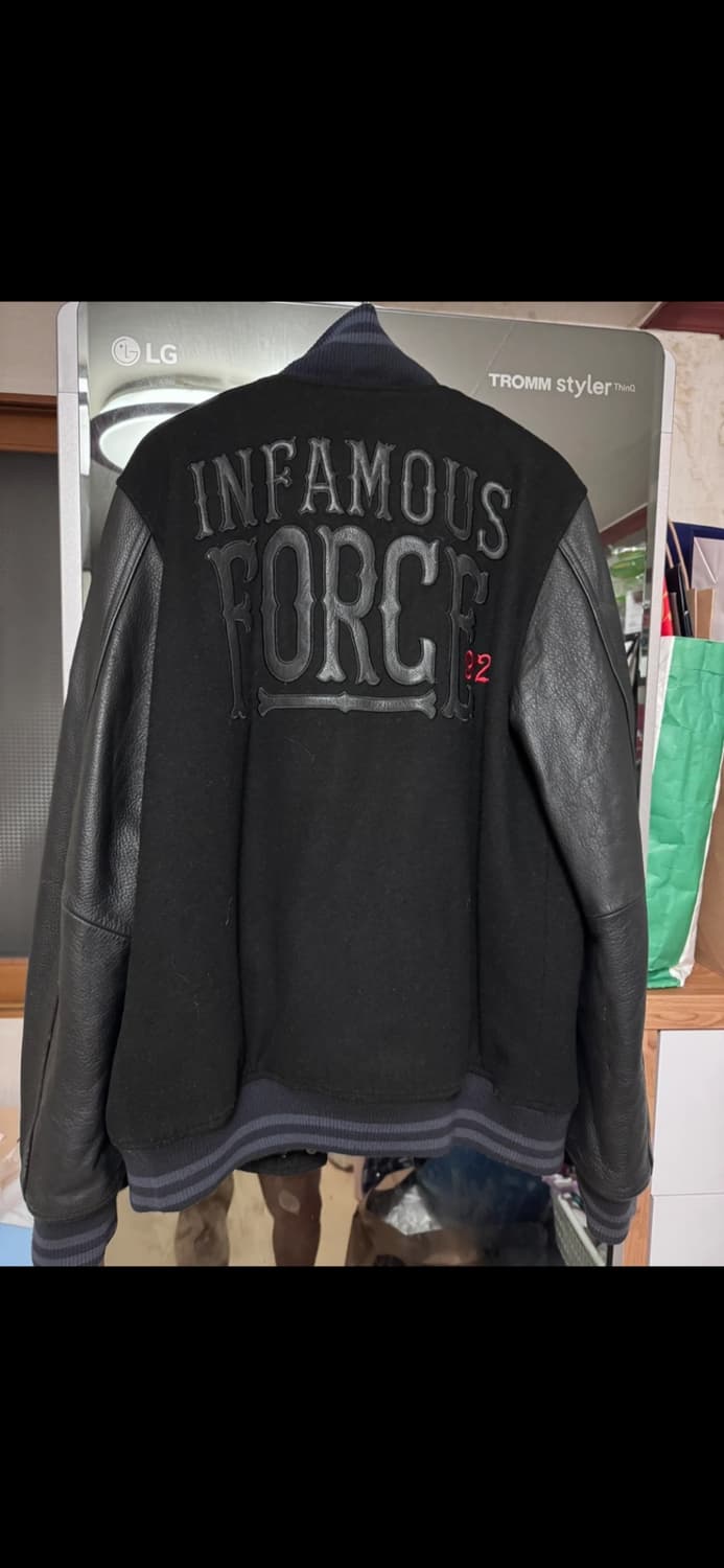 나이키 nyc 바시티 레더자켓 상품이미지2