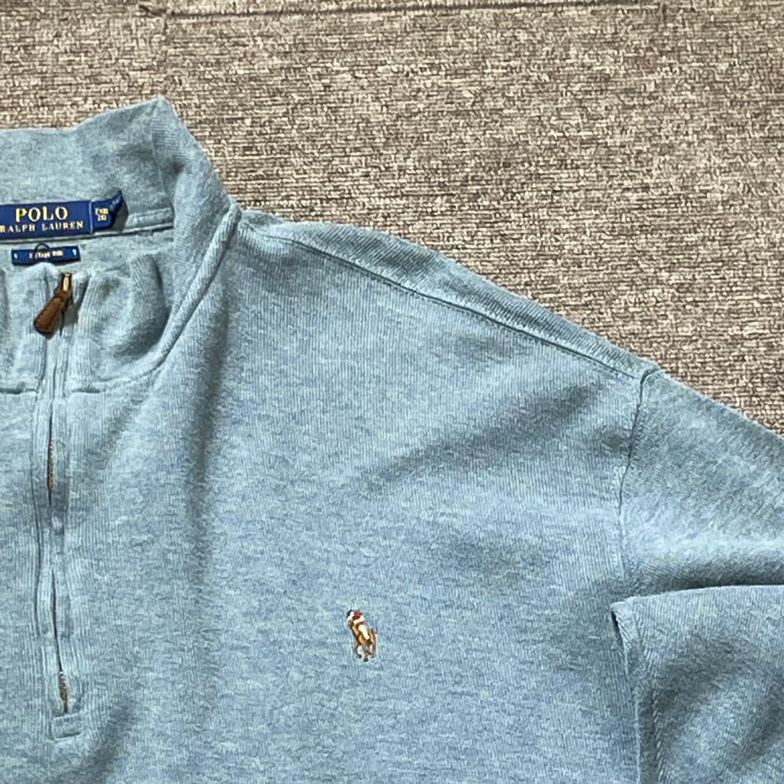 (XXL) POLO 폴로 랄프로렌 반집업 스웻셔츠 맨투맨 상품이미지2