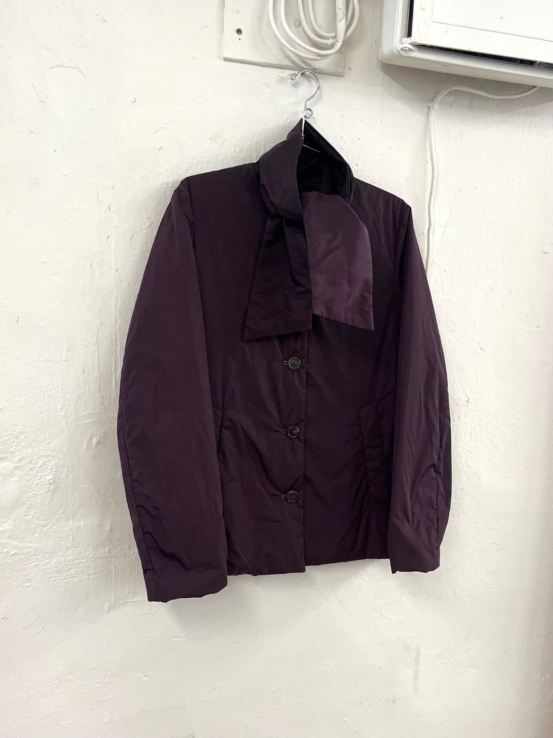 프라다 스카프 패디드 자켓 상품이미지2