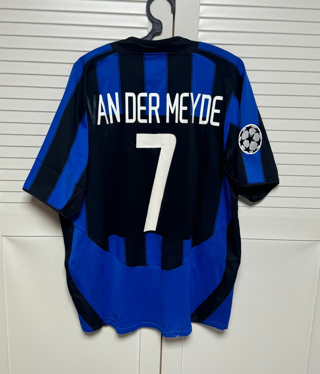 03-04 인터밀란 홈 No.7 VAN DER MEYDE 나이키 유니폼 상품이미지3