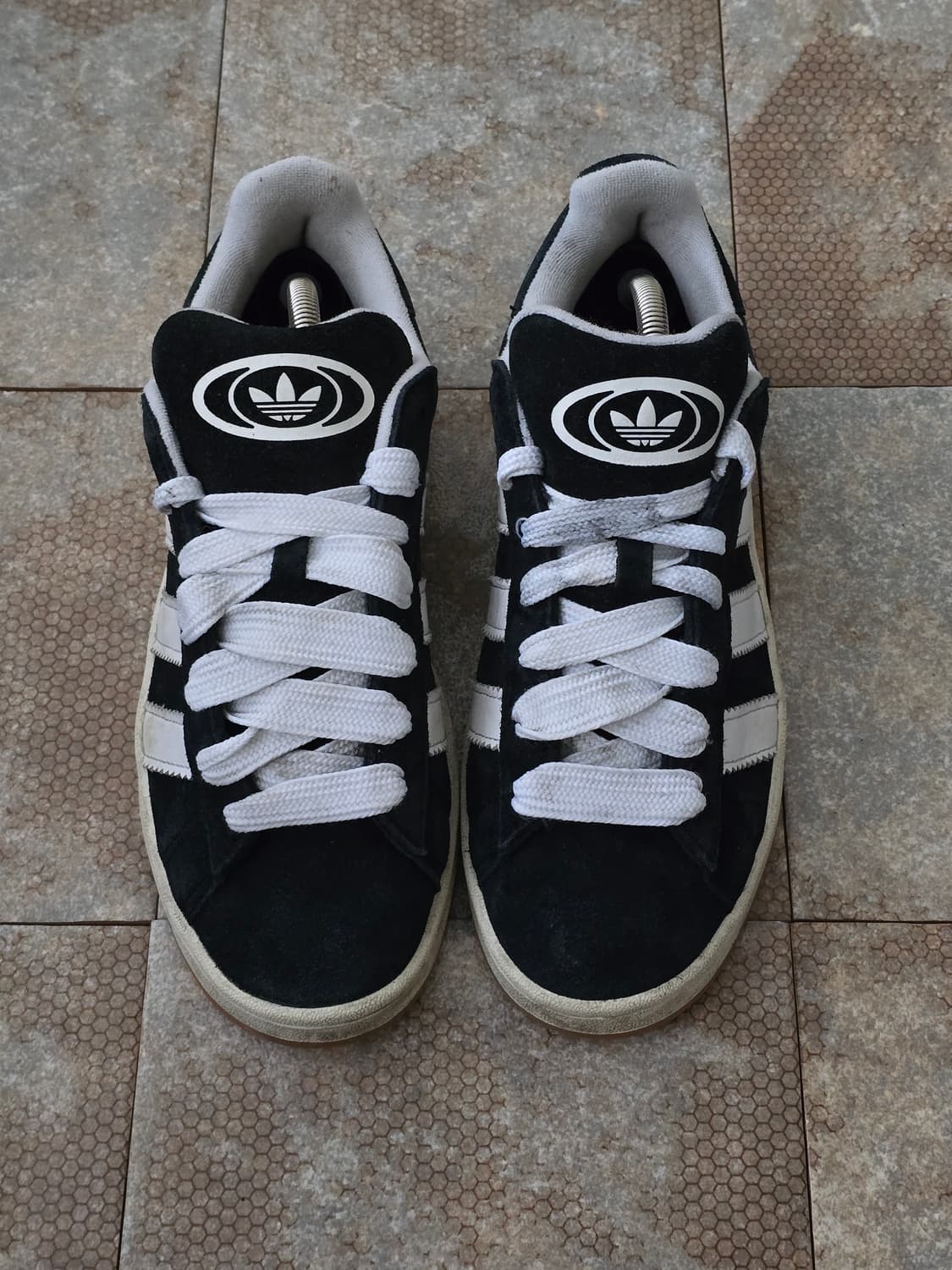 (250)아디다스 캠퍼스 00s 블랙 화이트  상품이미지2