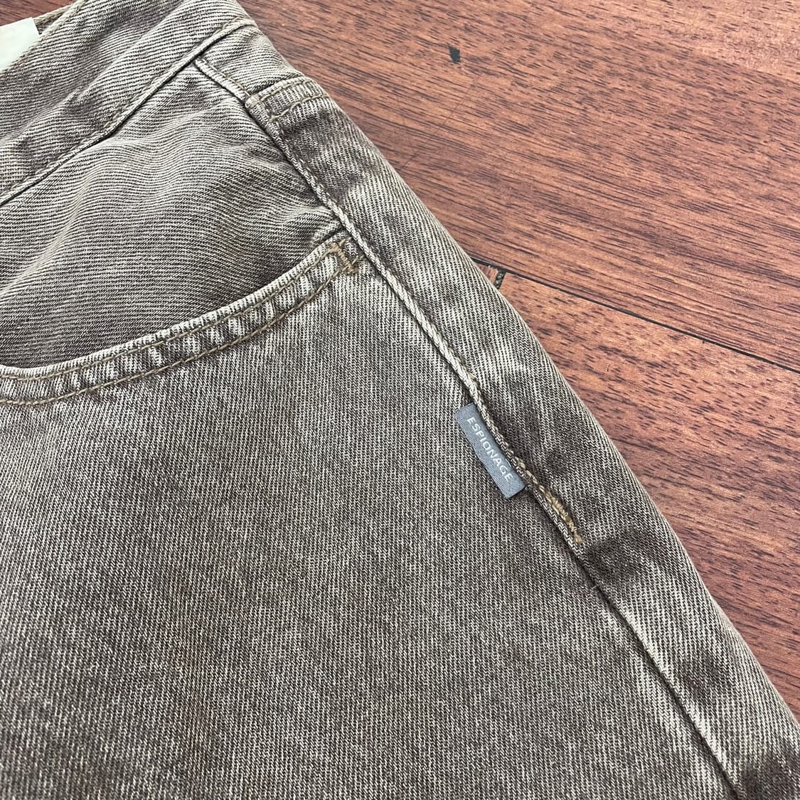 에스피오나지 릴렉스드 데님 팬츠 상품이미지4