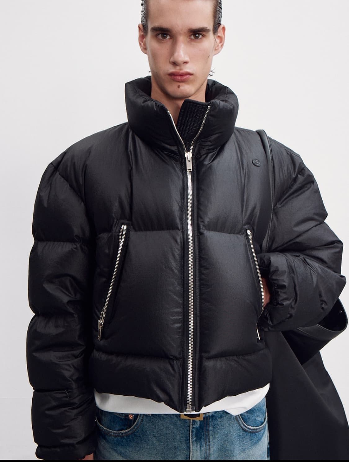 [S] 렉토 샤이닝 구스다운 패딩 상품이미지1