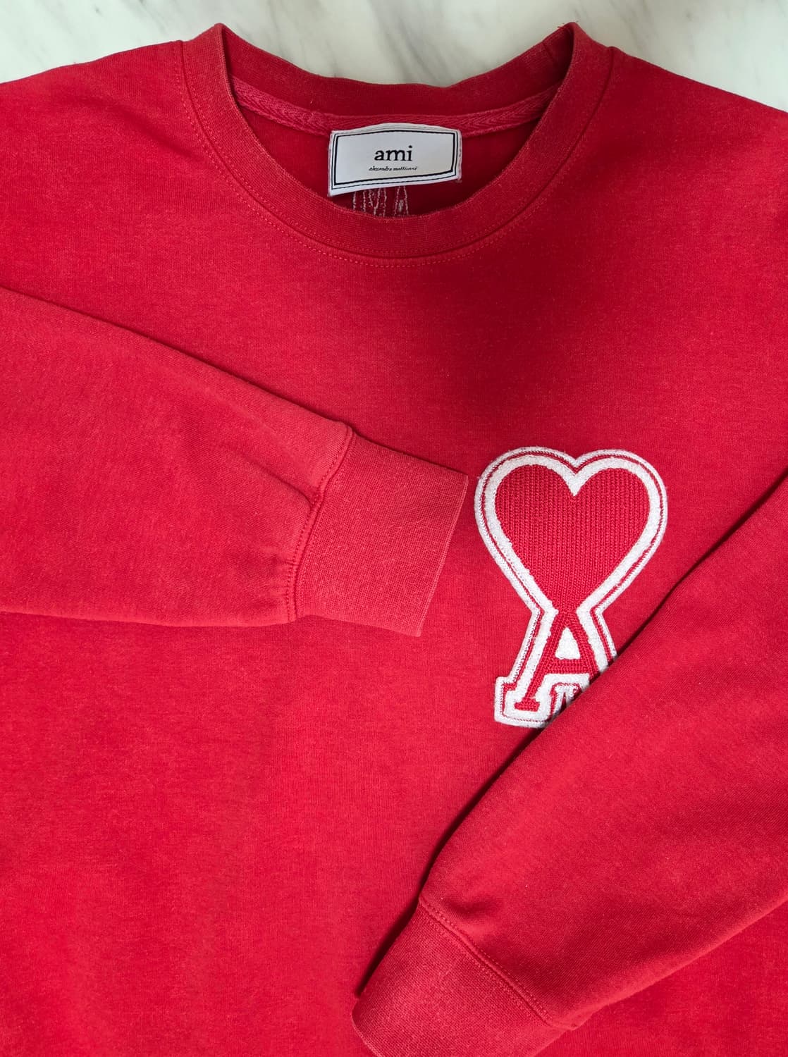 아미 빅하트 패치 맨투맨 상품이미지3