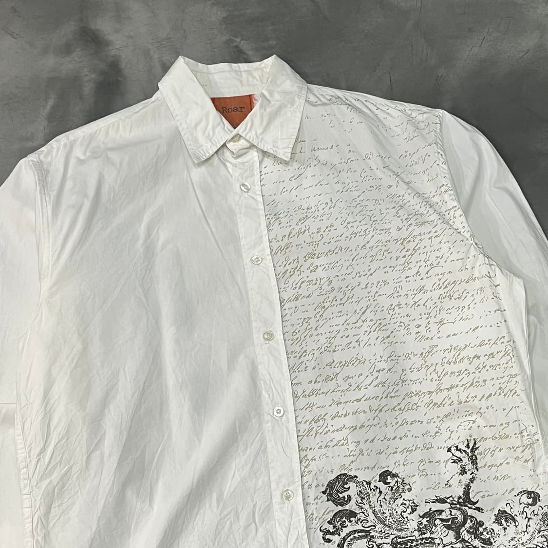  Roar 자수 레터링 그래픽 셔츠 y15028 상품이미지3