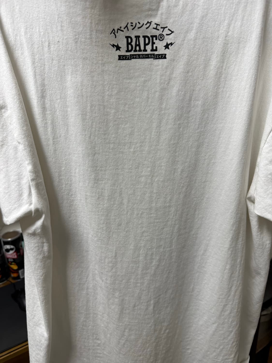 베이프 재팬 빅 에이프 헤드 시티 티셔츠 화이트 L 상품이미지2