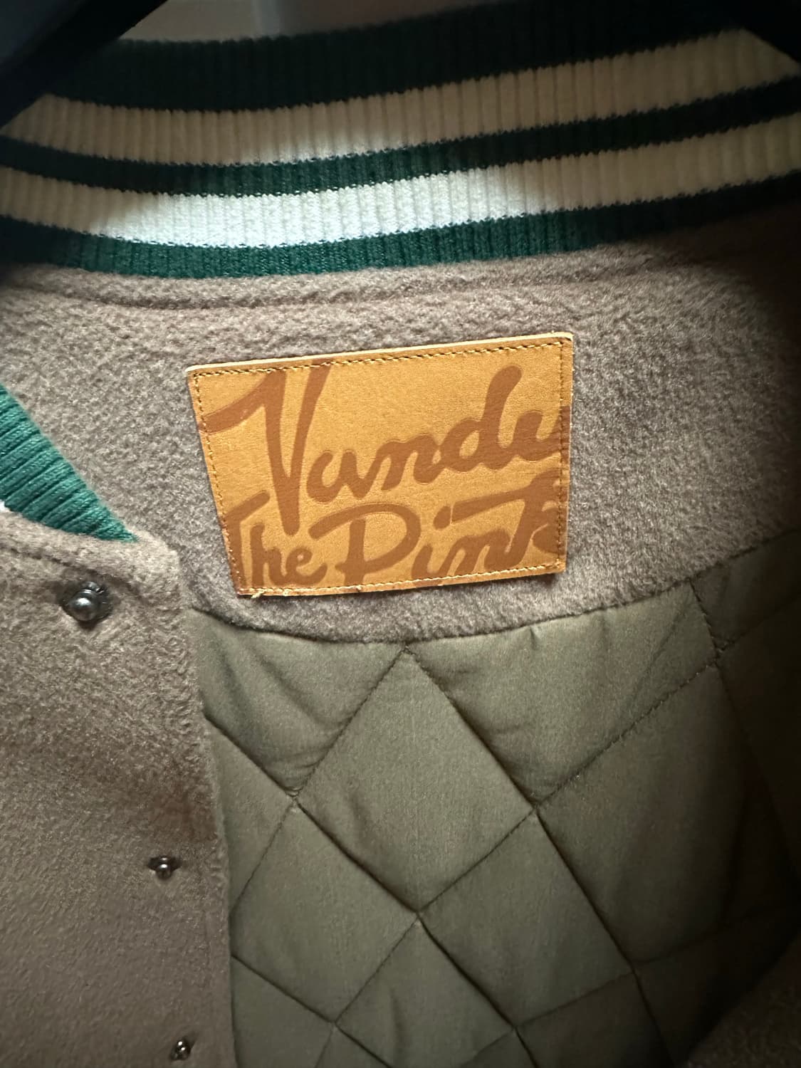 반디더핑크 테니스 바시티 자켓 XL 상품이미지2