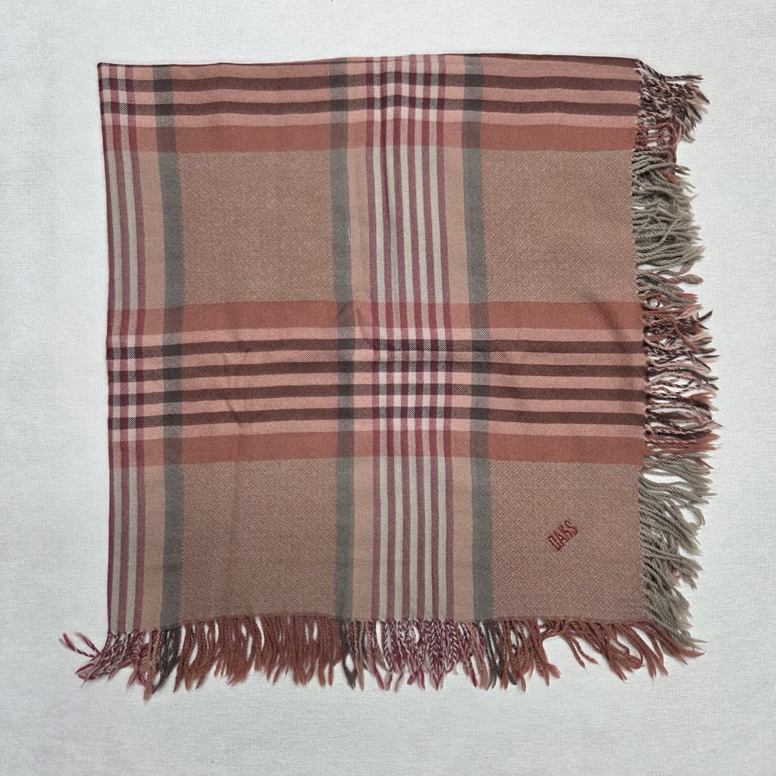 DAKS 닥스 체크 자카드 대형 숄 머플러 상품이미지1