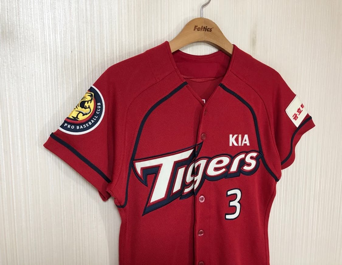 KBO 위팬 기아타이거즈 올드 원정유니폼/져지 85 #3 김선빈 상품이미지4