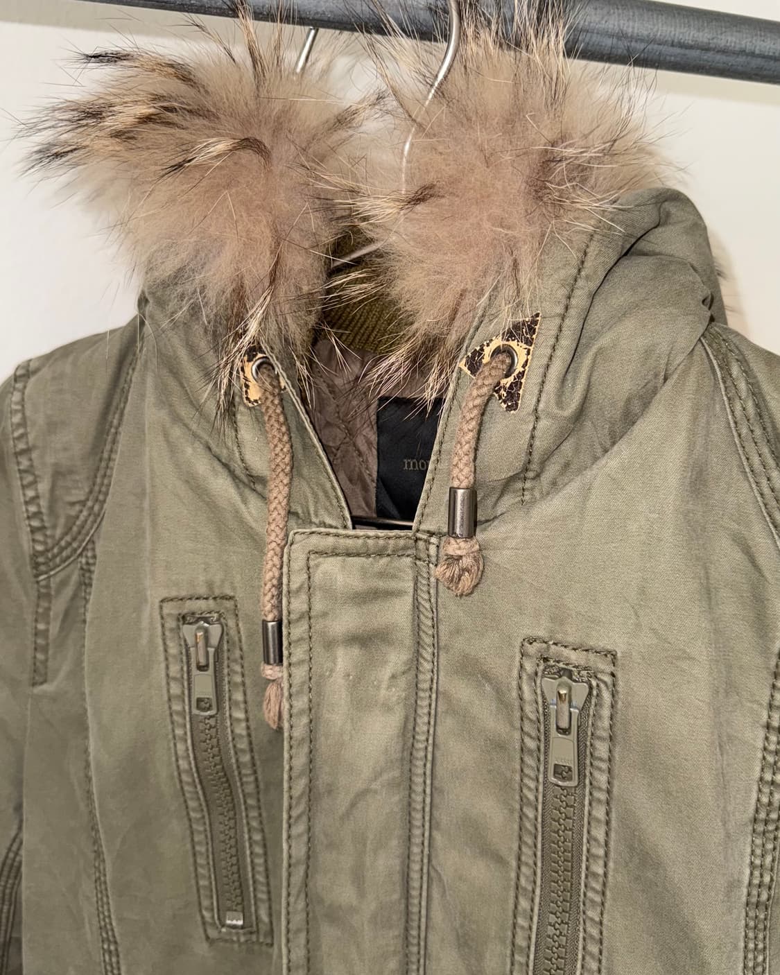 Moussy 누빔 야상 상품이미지3