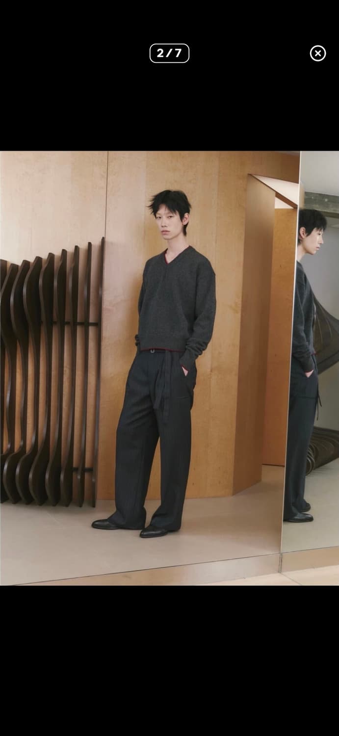 웨이비니스 레이어드 니트 상품이미지2