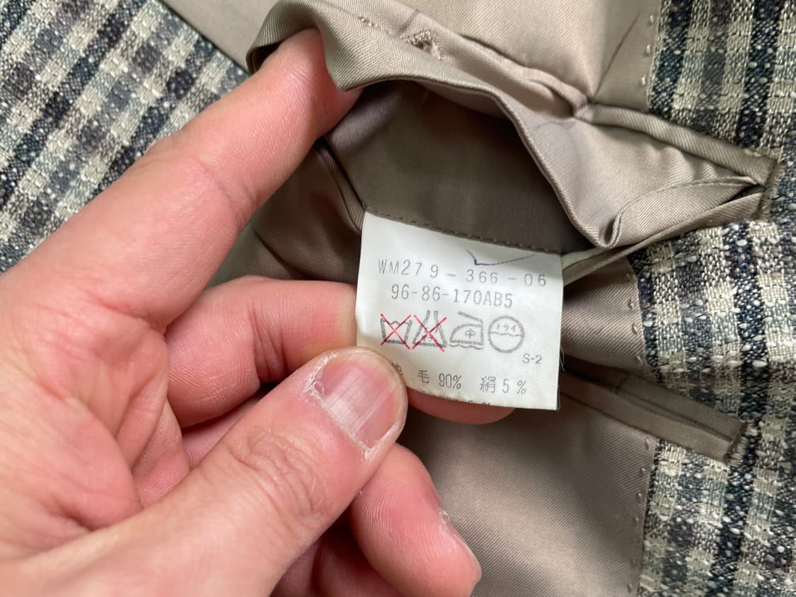 버버리 체크 블레이저  J03903 상품이미지7