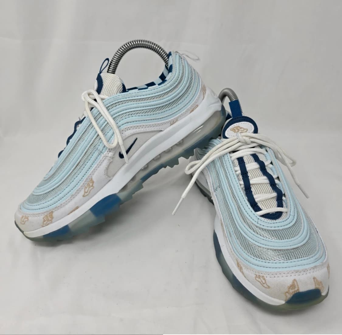 나이키 에어맥스 97 흰/하늘 운동화 240 상품이미지7