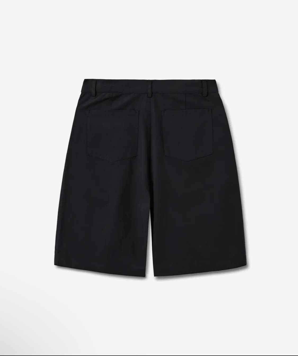아노블리어 텐셀 치노 쇼츠 반바지 블랙 L 상품이미지4
