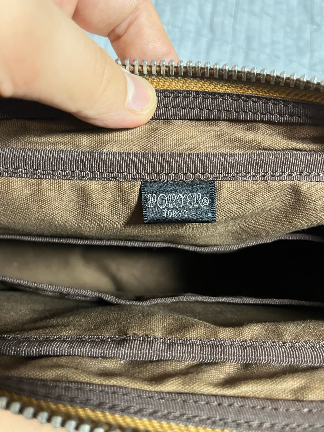 Porter 요시다 포터 프리스타일 반달 숄더백 카멜 상품이미지7