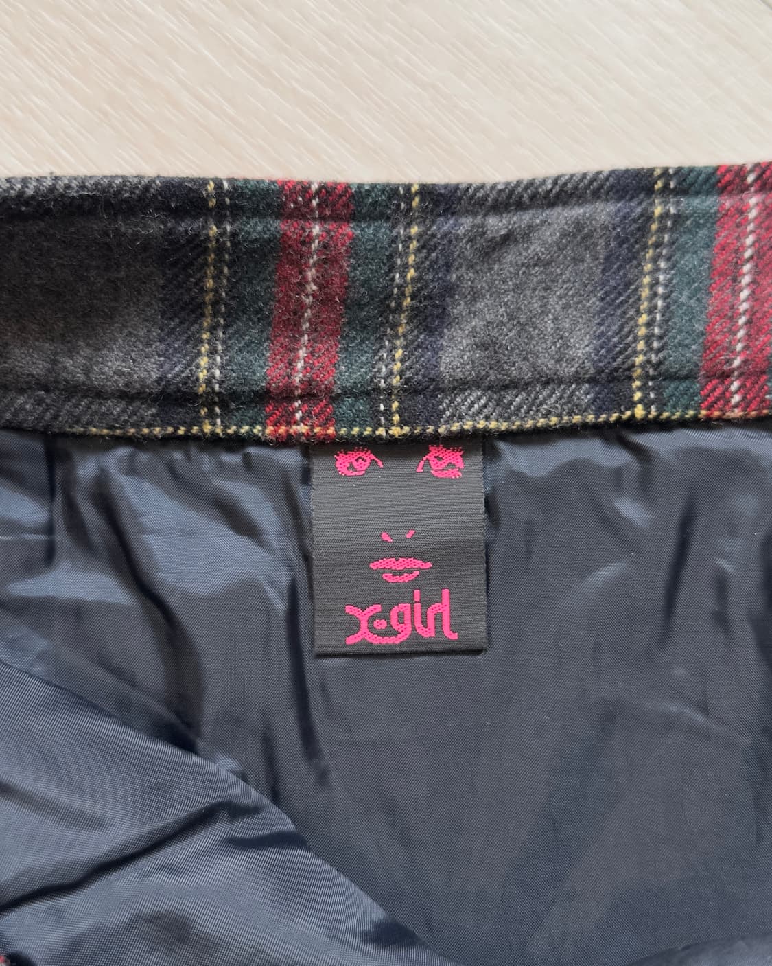 [X-GIRL] tartan check mini skirt 상품이미지4