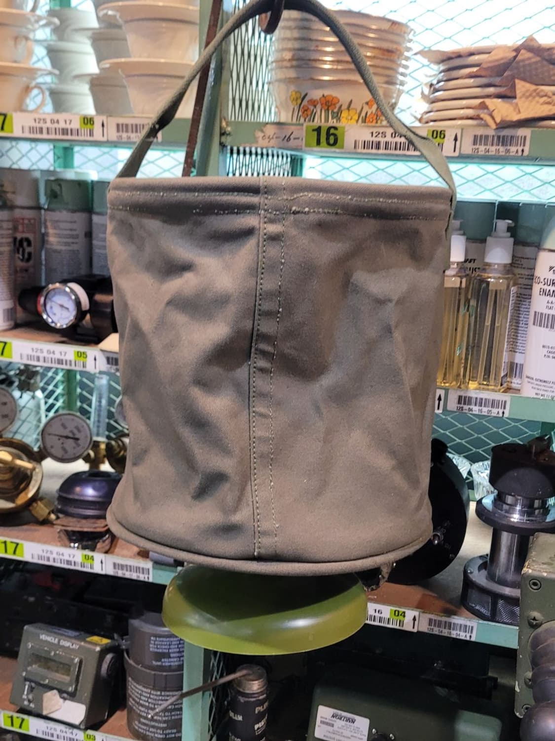 미 빈티지 캔버스 샤워백 상품이미지2