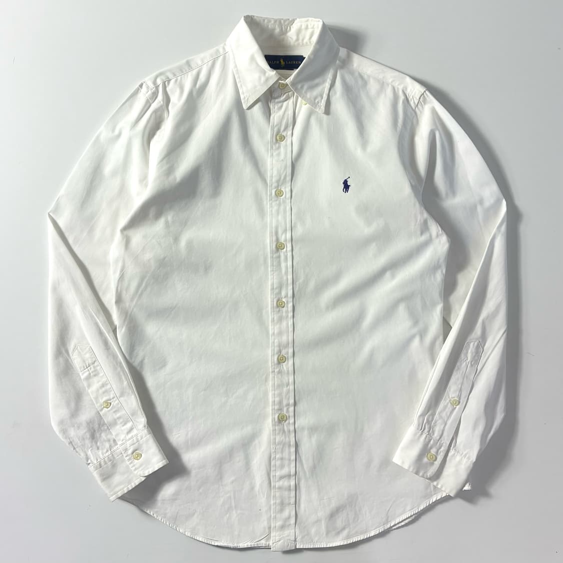 Polo  폴로 랄프로렌 자수 코튼 화이트 셔츠  상품이미지1