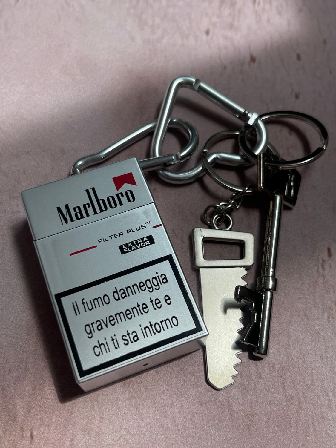 Marlboro 말보로 빈티지 메탈 키링세트&드릴참 상품이미지2