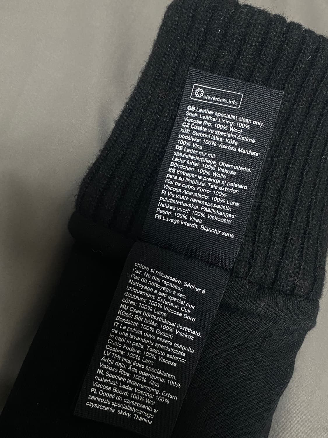 앤아더스토리즈 레더 울 워머 상품이미지3