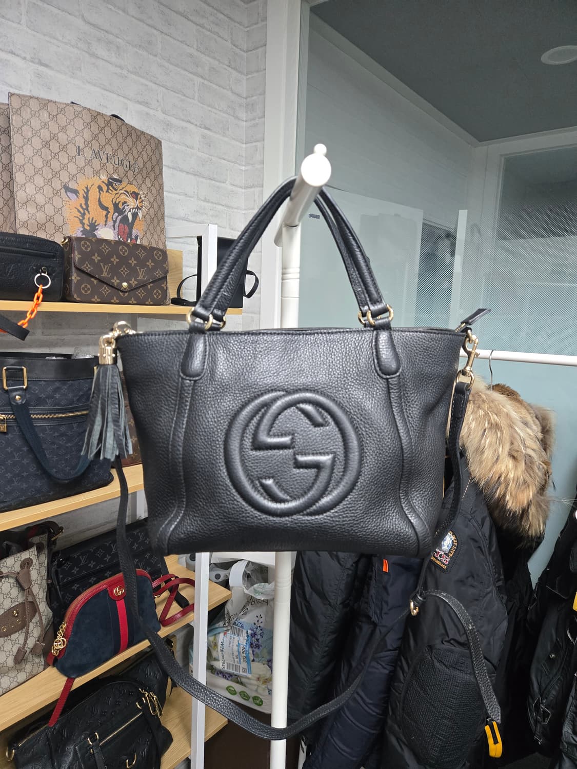 [특가][정품] 구찌 소호 토트 숄더백 상품이미지1