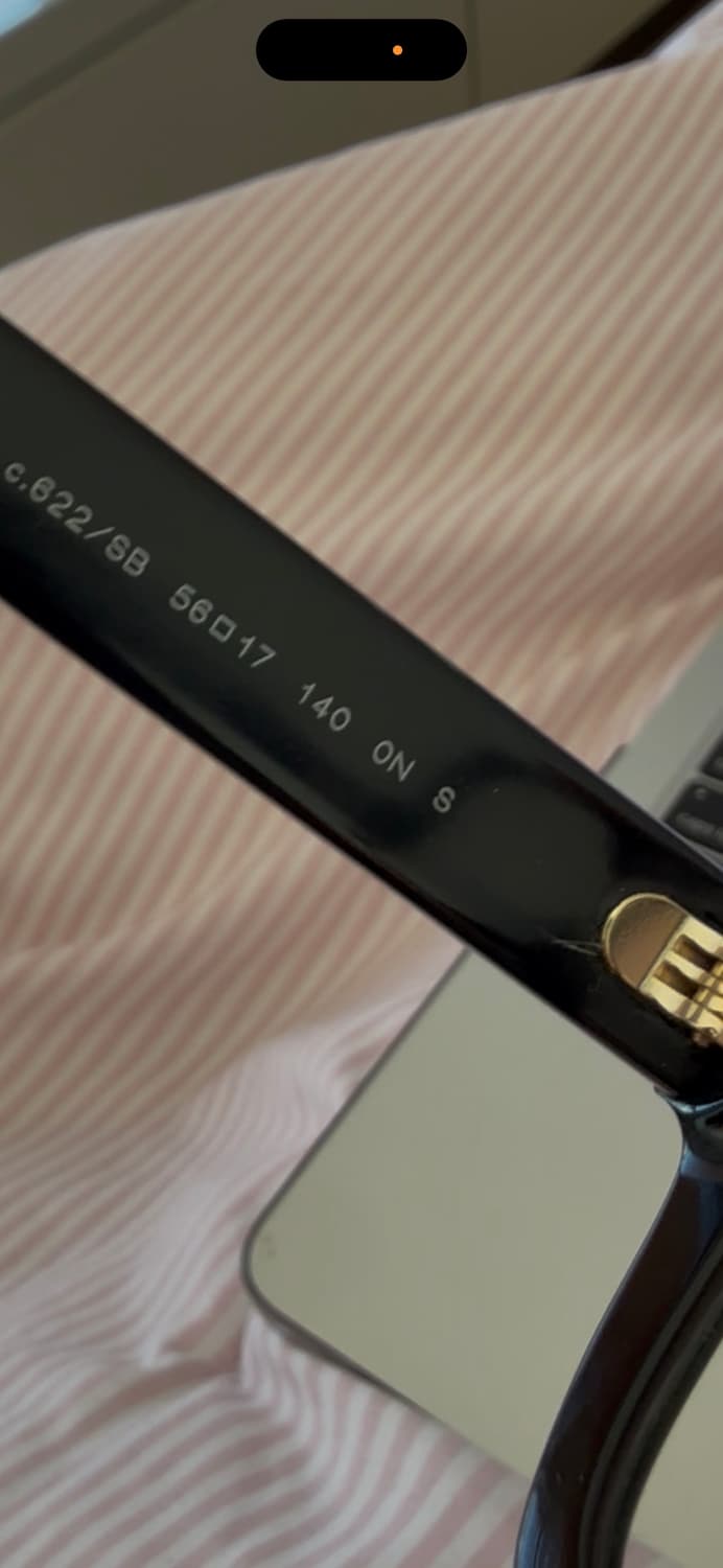 샤넬 블루라이트 스퀘어 프레임 아세테이트 상품이미지7