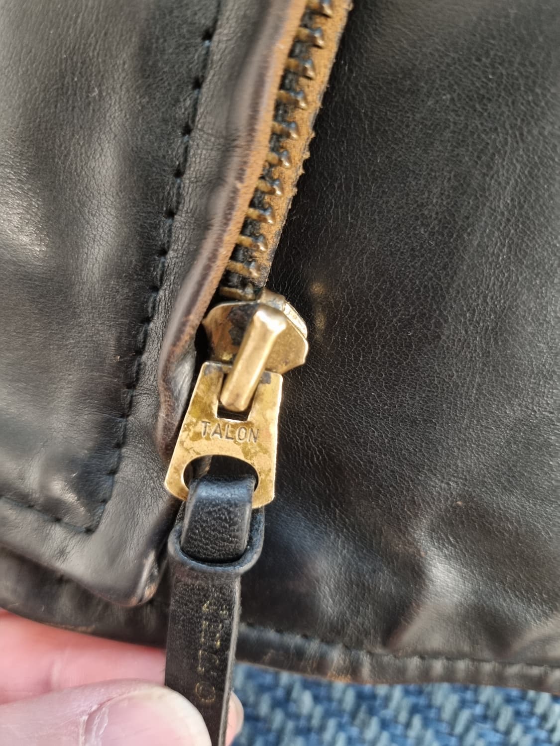 에어로레더 1950 하프벨트 크롬악셀 홀스하이드 상품이미지4