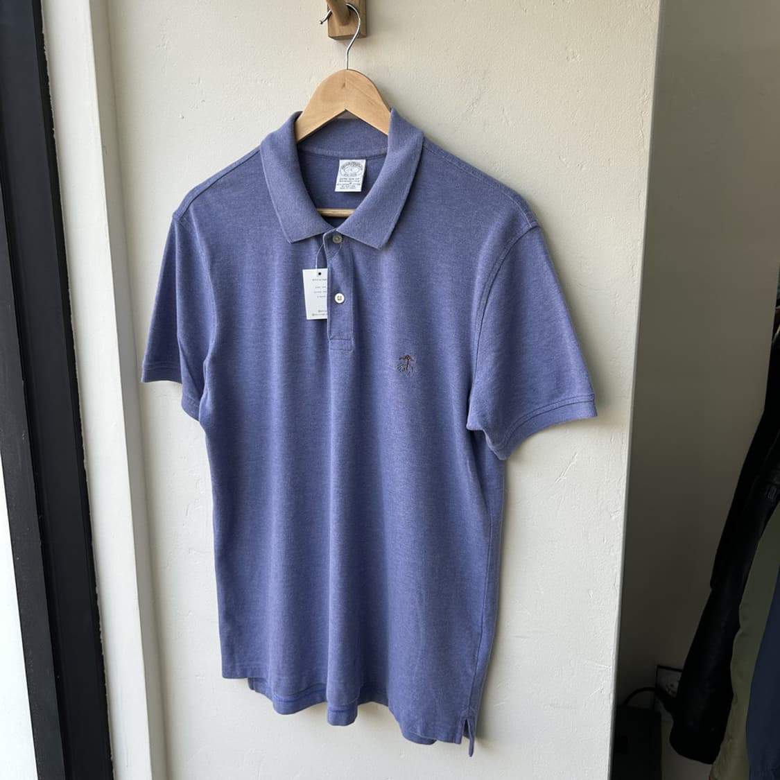 16546 - 브룩스 브라더스 블루 반팔 카라티 상품이미지2