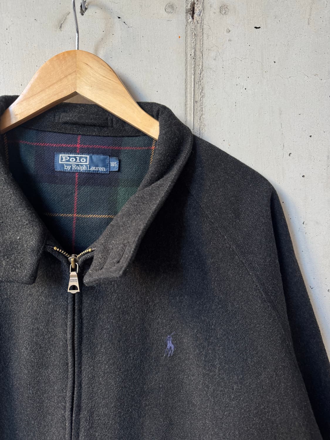 90s 폴로 랄프로렌 울 해링턴 자켓 상품이미지3
