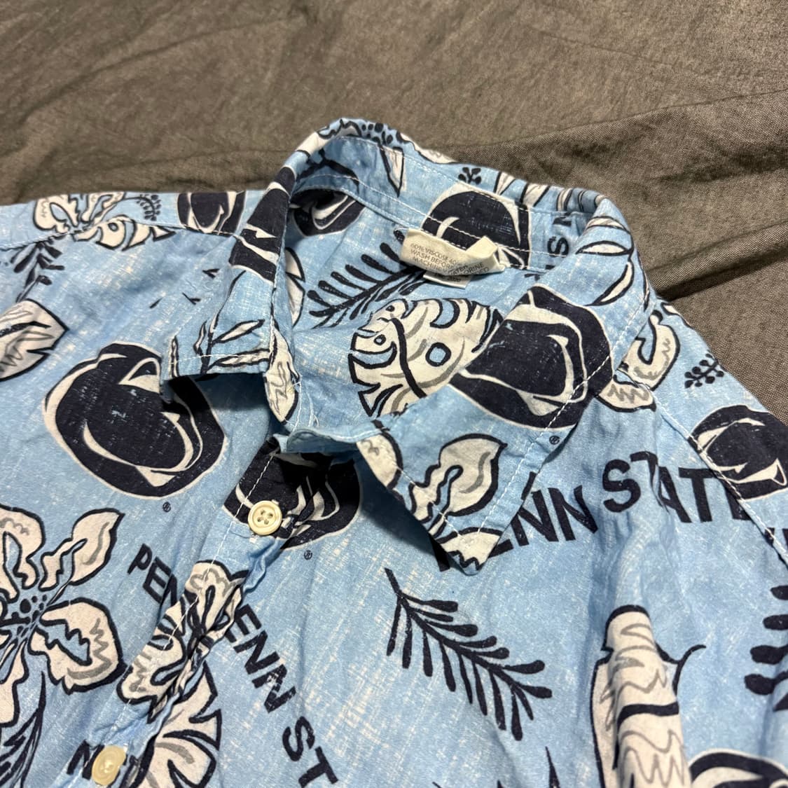 Wes & Willy Penn State Floral S/S Shirts 상품이미지3