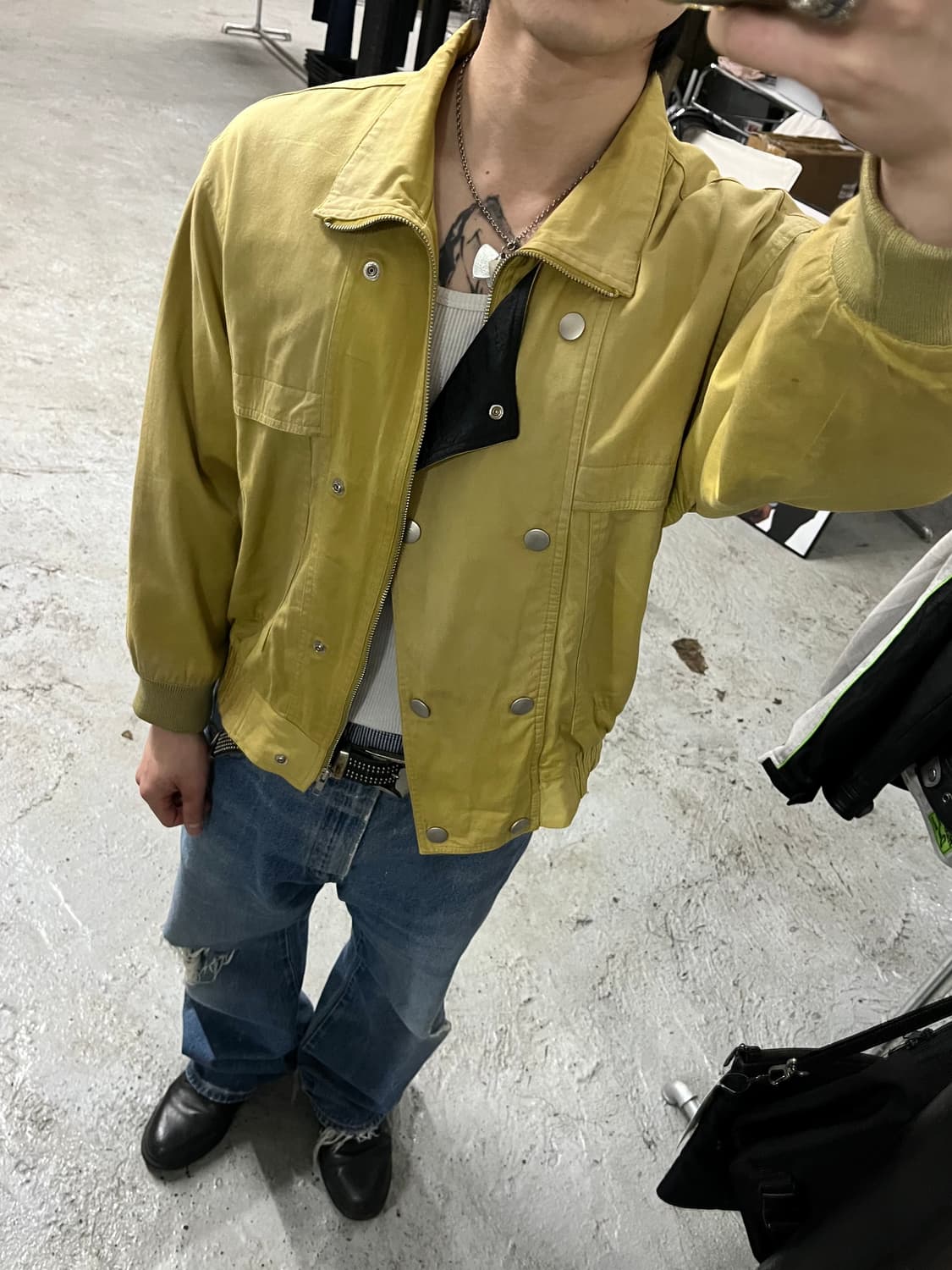 York Reine fade bomber jacket 상품이미지3