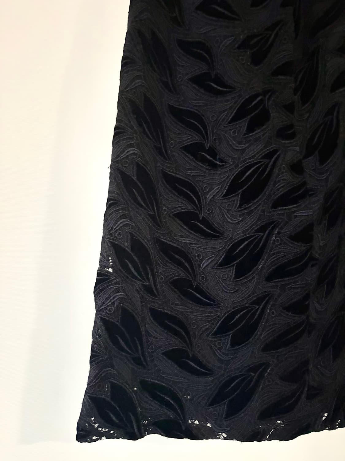 일본빈티지 블랙 포인트 스커트 판매합니다 상품이미지3