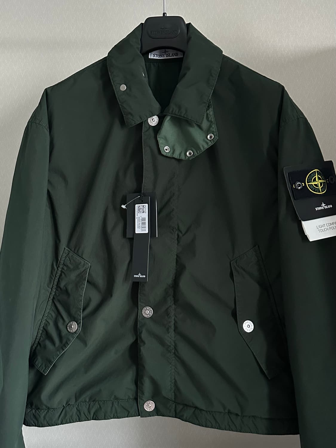 스톤아일랜드 라이트 컴팩트 poly-tc 자켓 25fw M(100) 상품이미지1