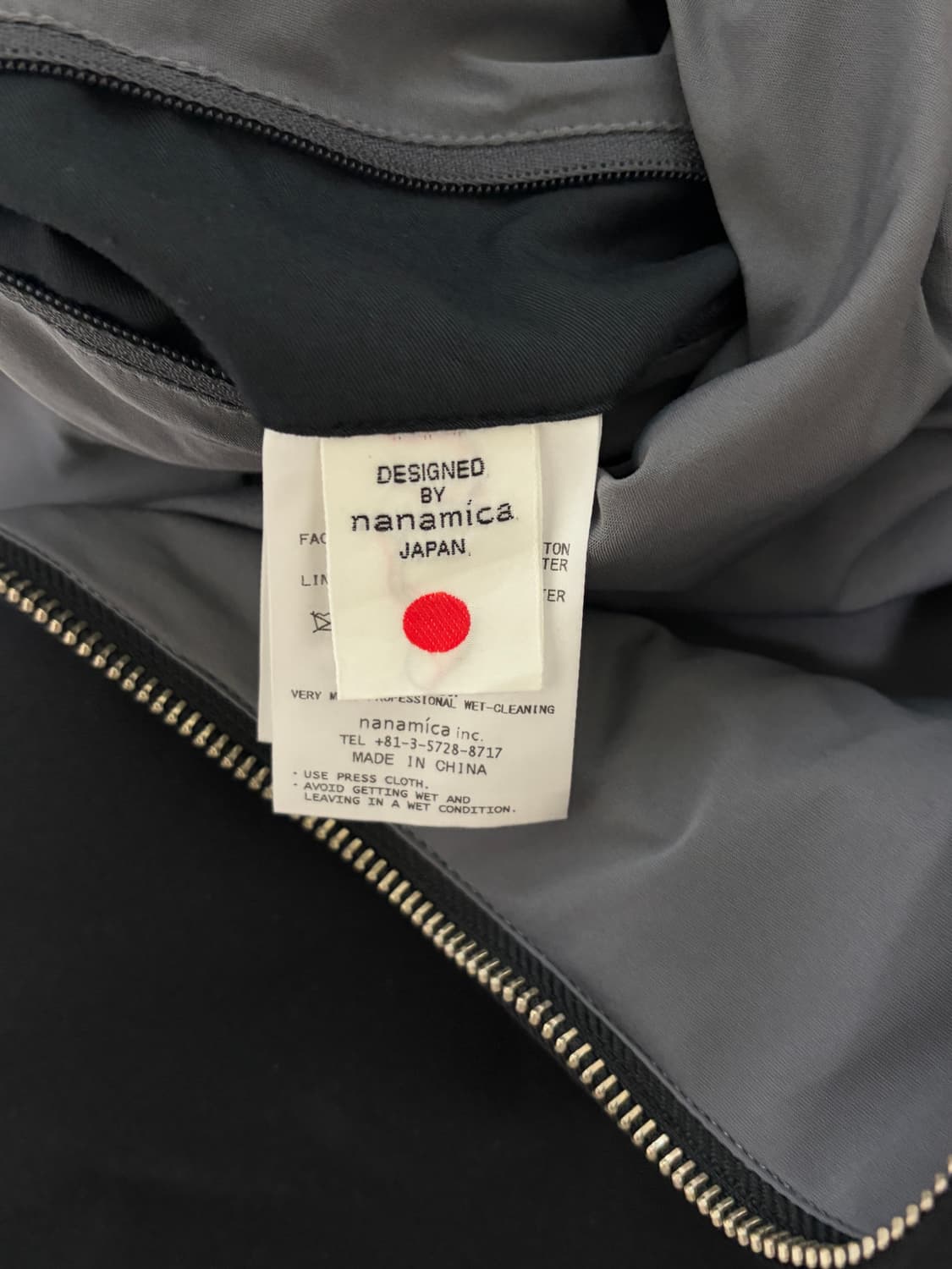 나나미카 고어텍스 인피니움 치노크루자켓 블랙 상품이미지4