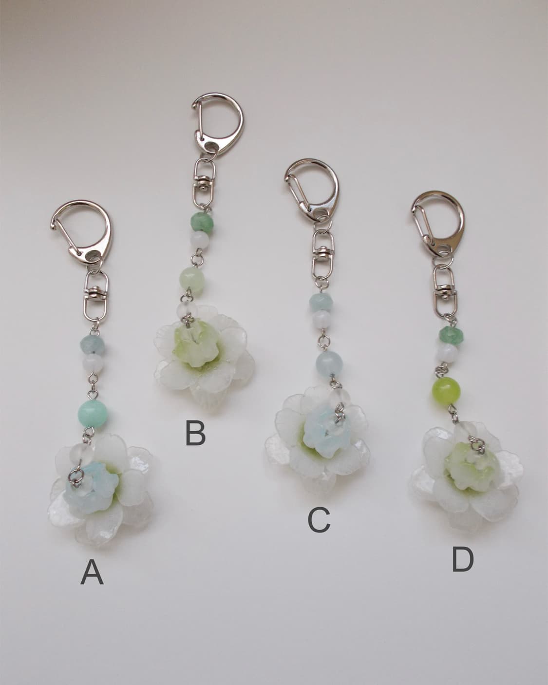 Dreamy Flower Keyring 안개빛 연꽃 키링 상품이미지2
