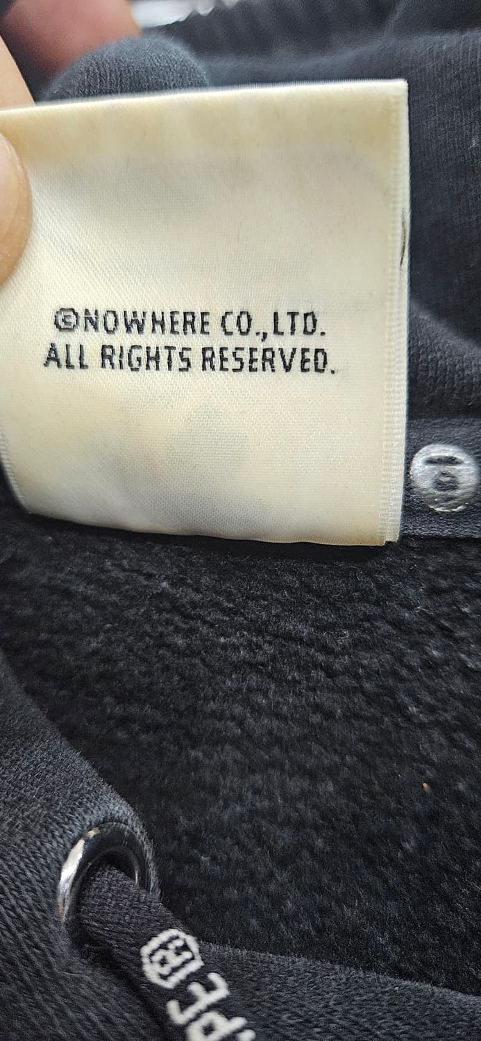 AAPE 에이프 유니버스 기모 후드티 블랙 S 상품이미지3