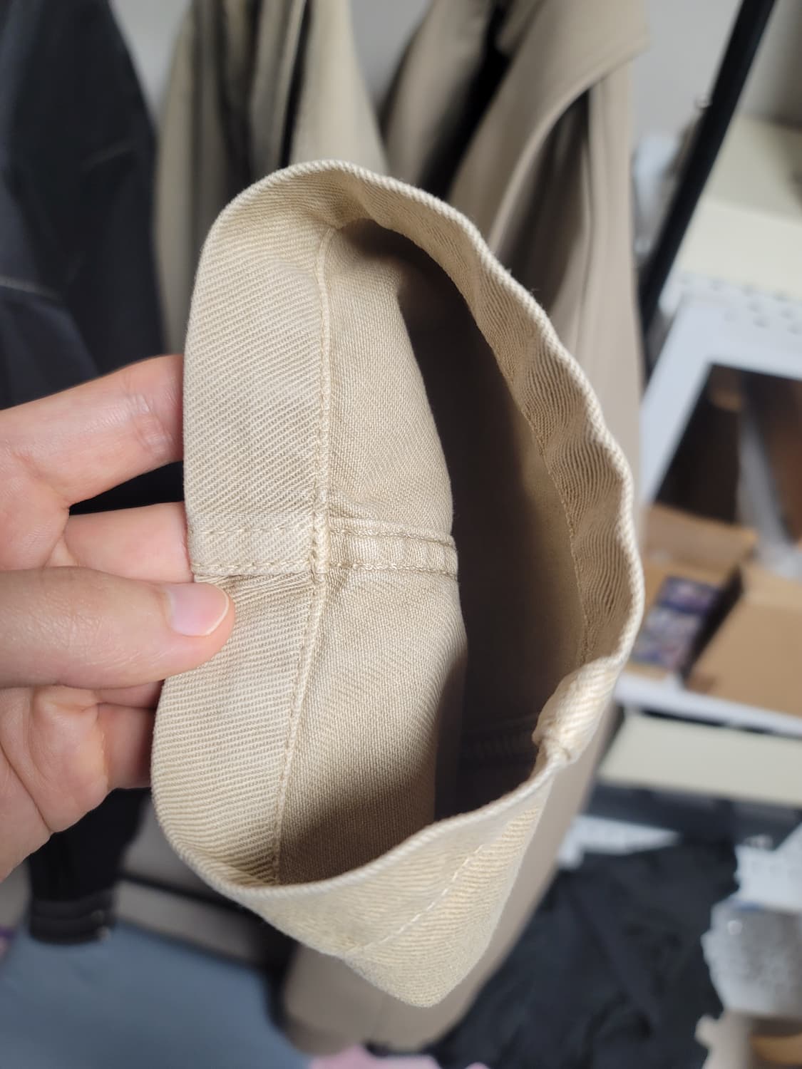 르메르 워크웨어 블레이저 M사이즈 내추럴 베이지 상품이미지4