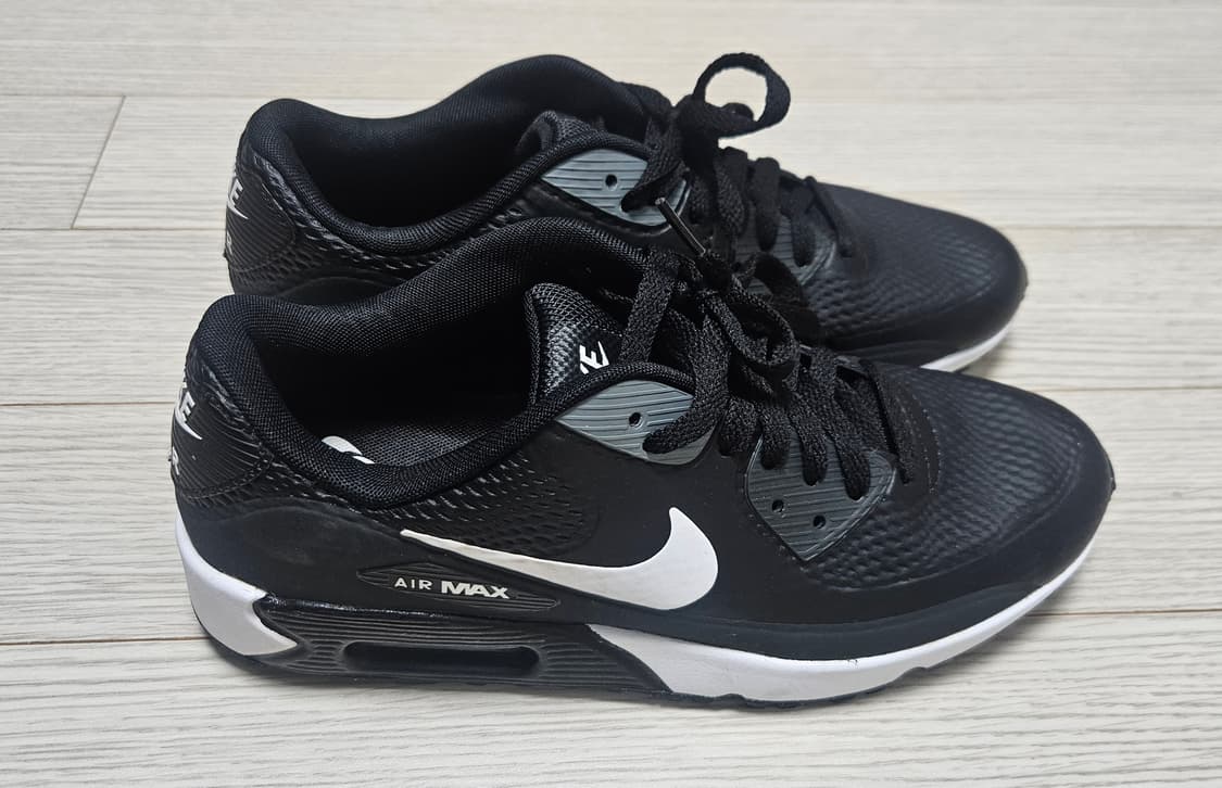 255)나이키 맥스90 검흰 골프화(1회착) 상품이미지2