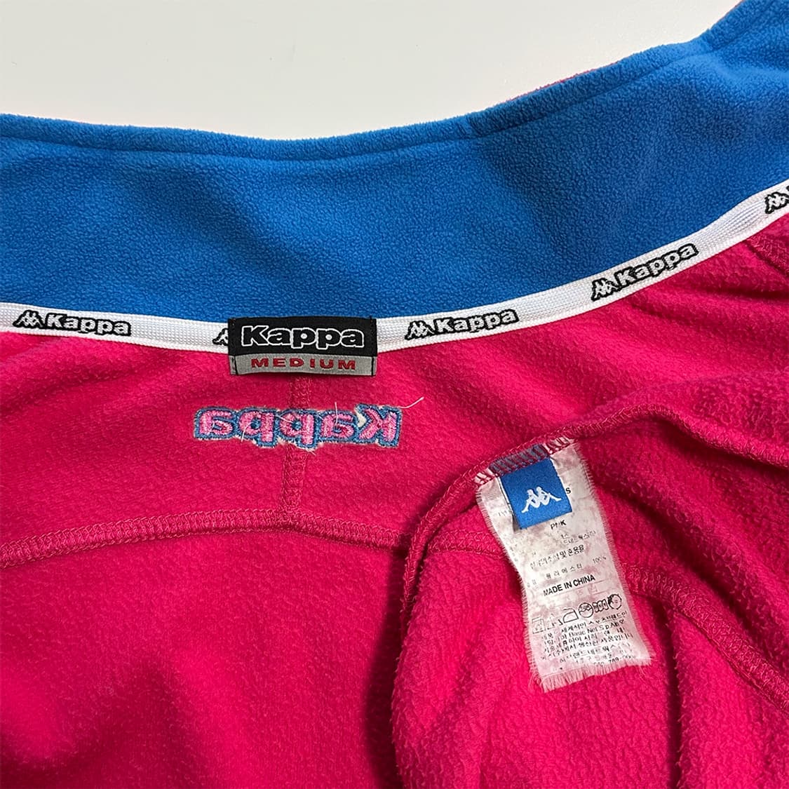 카파 핫핑크 플리스 자켓 상품이미지5