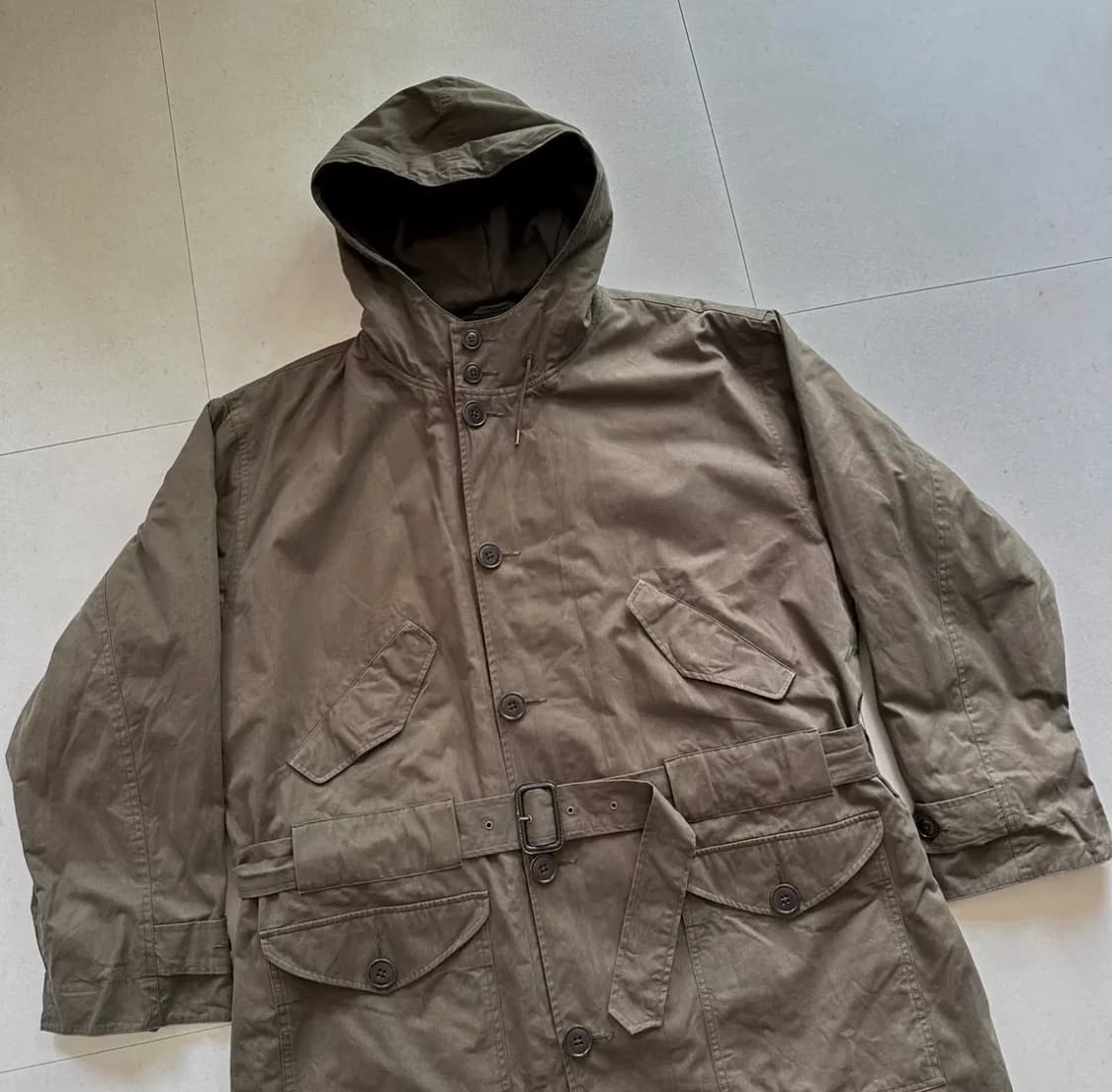 90s 폴로 랄프로렌 M-47 장진호 파카 XL (이태리 람포지퍼) 상품이미지2