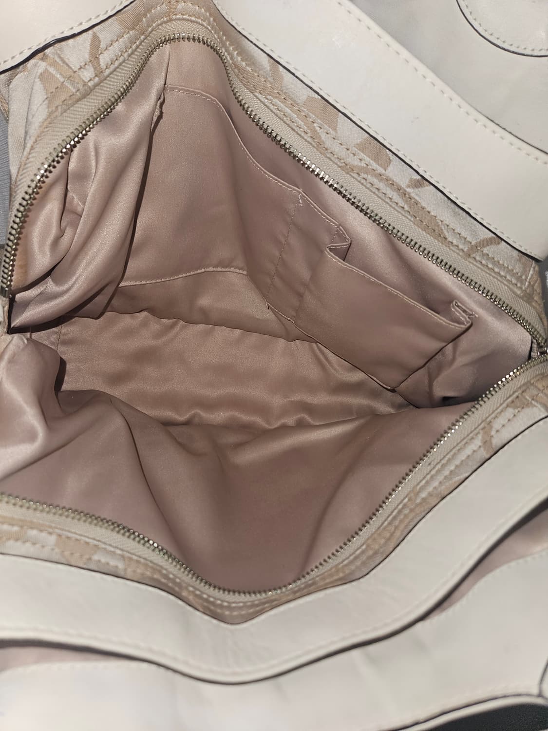 빈티지 오네갸루 밀크베이지 코치백 상품이미지8