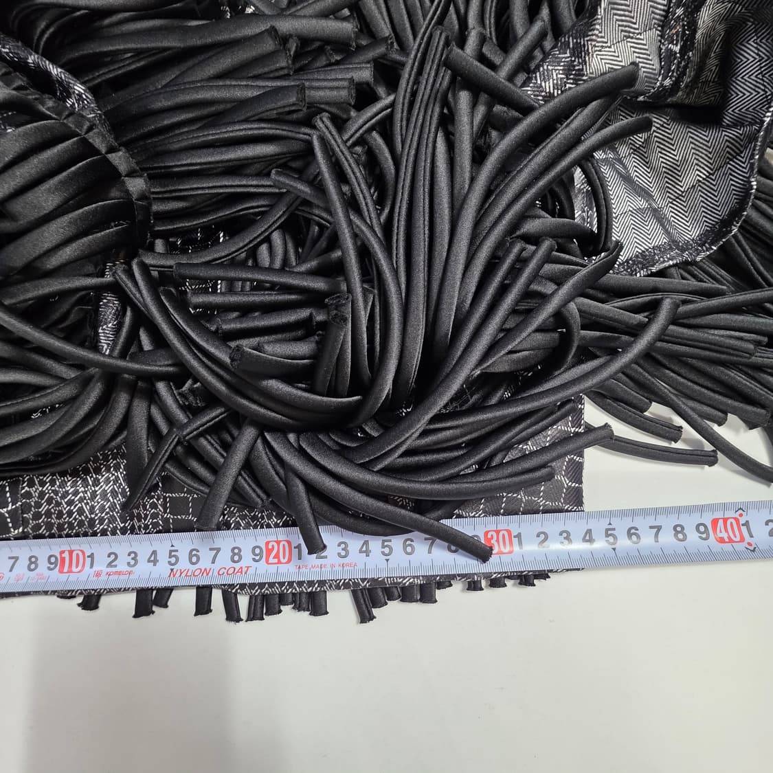 0774 [HOW AND WHAT]블랙 프린지 자켓 / 블랙 / XS 상품이미지6