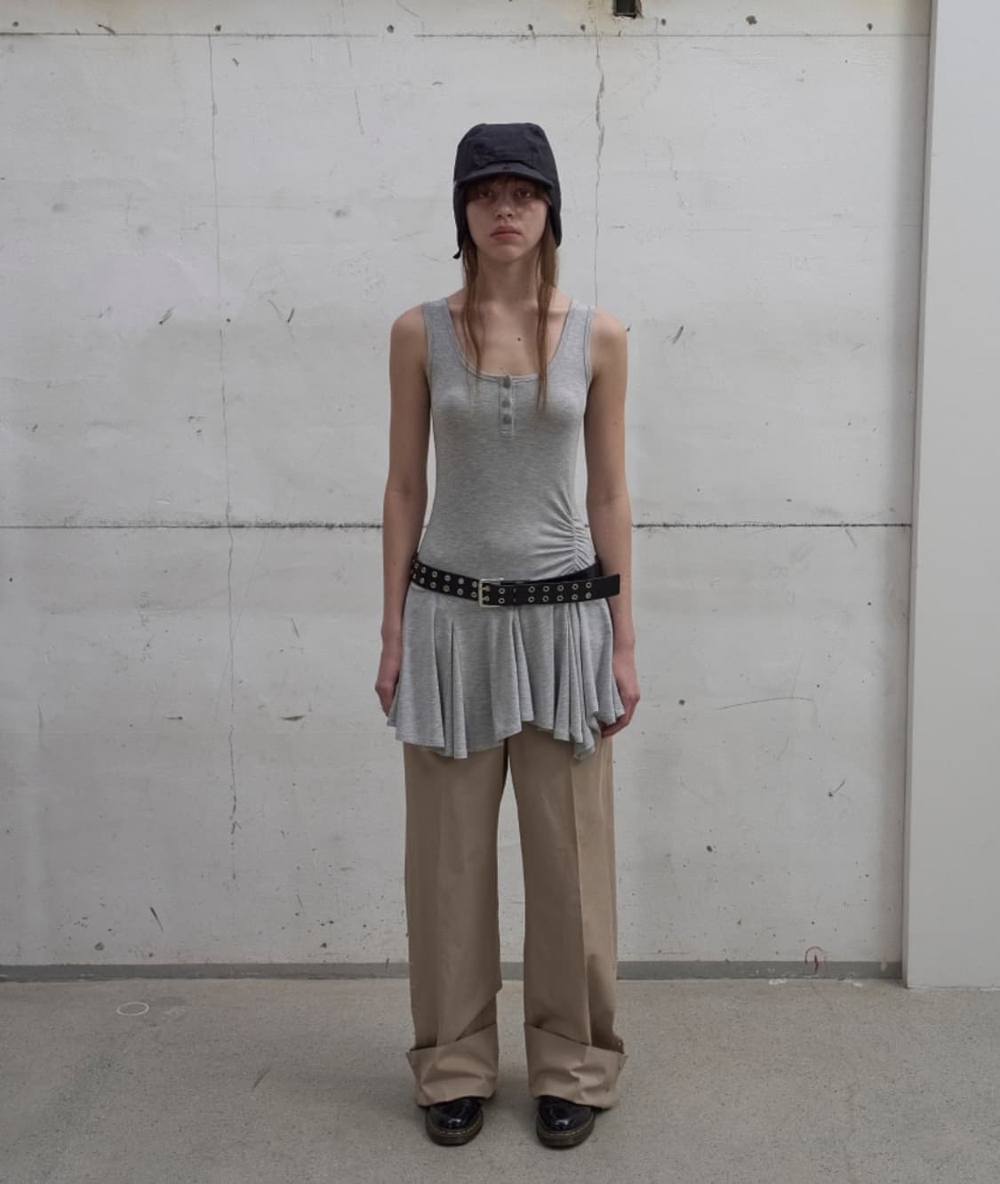 엘씨디씨티엠 프릴 슬리브리스 탑 상품이미지1