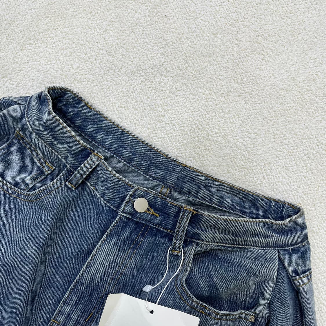 L 빈티지 버뮤다 데님 바지 0414M 상품이미지2