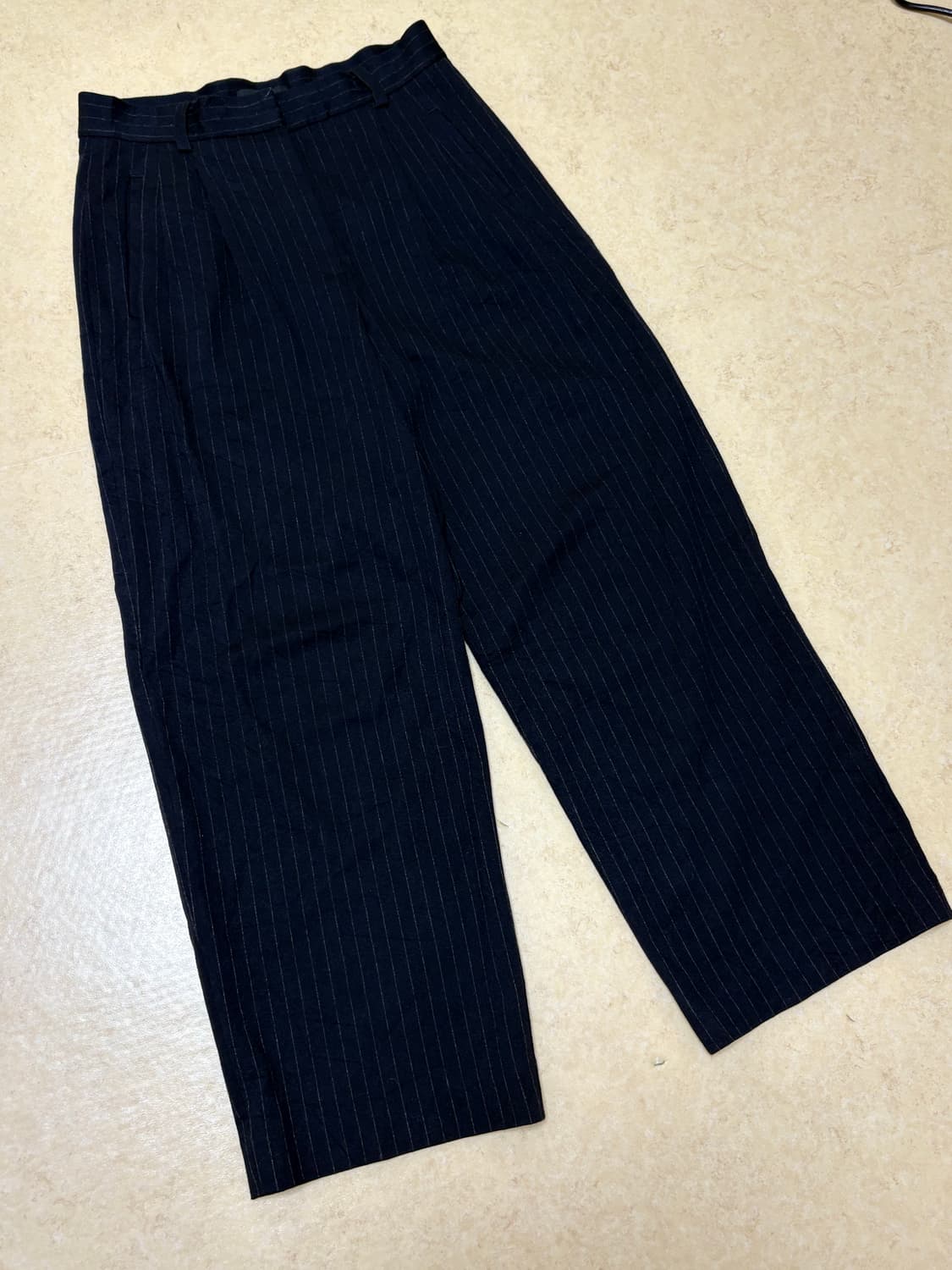 띠어리 핀스트라이프 팬츠 사이즈 00 상품이미지1