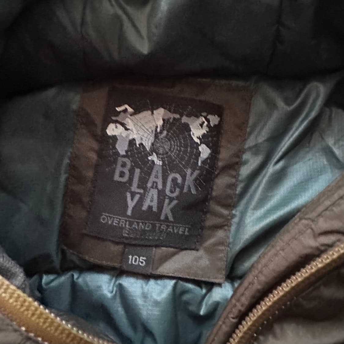 블랙야크 패딩 자켓 브라운 상품이미지4