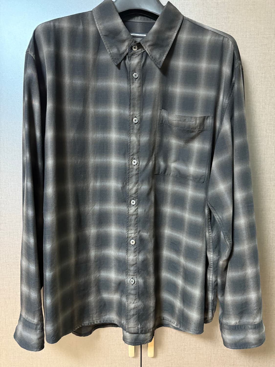 해칭룸 (Museum Shirt Tencel Ombre) 4사이즈 판매( 상품이미지2